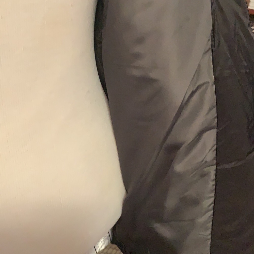 Spyder black polyester hooded quilted coat, small - Picture 6 of 15